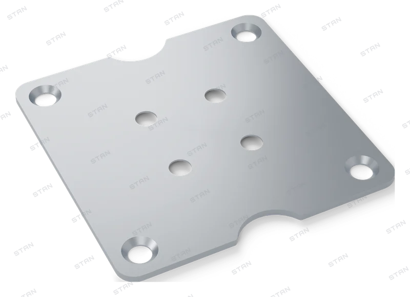 BR-301 Ayak Adaptör Plakası 80×80