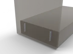 BR-512 Başlık ve Kolçak Bağlantı Kızağı 19 cm, mobilyada: takılı